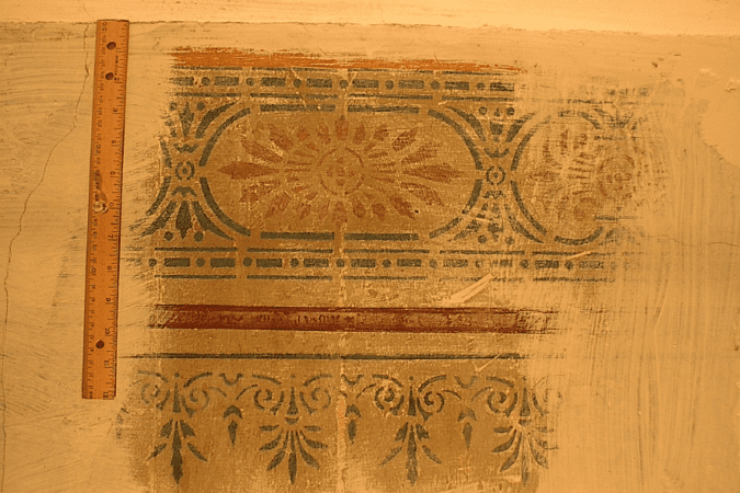 The Quincy House Original Wallpaper
